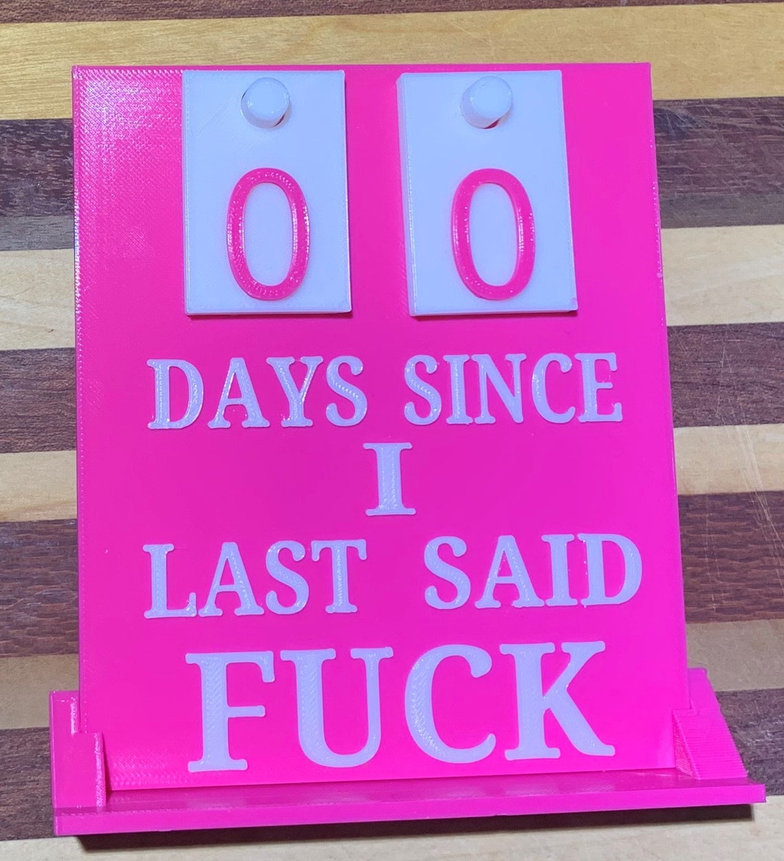 Days Since Sign Etsy