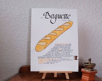Affiche - la Baguette since 1900