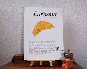 Affiche - le Croissant since 1920