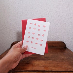 Carte "Love you"