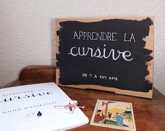 Kit d'apprentissage à la cursive