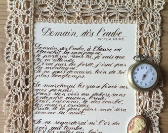 Poem card/poster