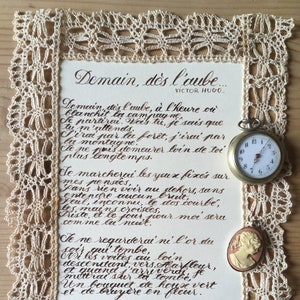 Poem card/poster