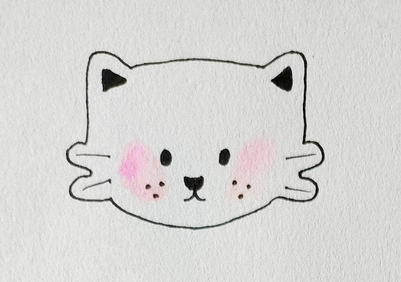 Cartão de feliz aniversário para crianças Chat