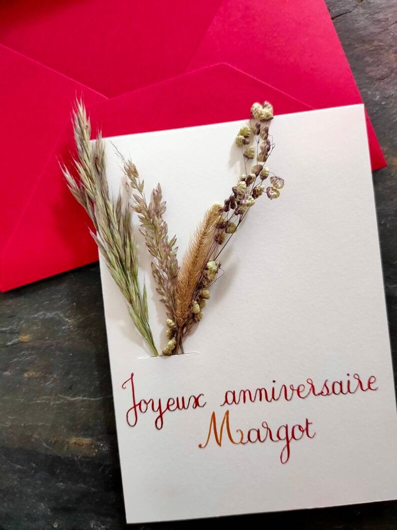 Carte "Joyeux anniversaire" à personnaliser image 2