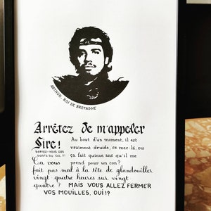 Poster CHARACTER KAAMELOTT - Arthur, King of Brittany