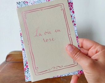 Carte "La vie en rose"