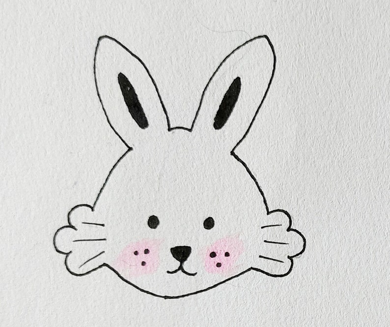 Cartão de feliz aniversário para crianças Lapin