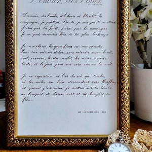 Carte originale "Poème" - Si... Kipling zdjęcie 1