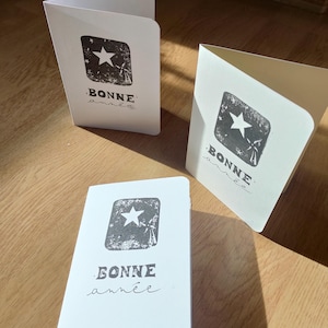 Carte de voeux "Bonne année"
