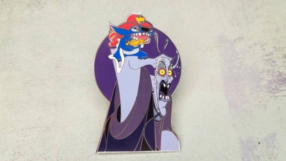 Disney Hercules Pin Featuring Hades And Stitch Stitch Vs Etsy