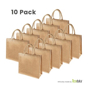 10 pack jute bag