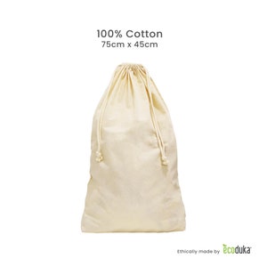 large cotton sack