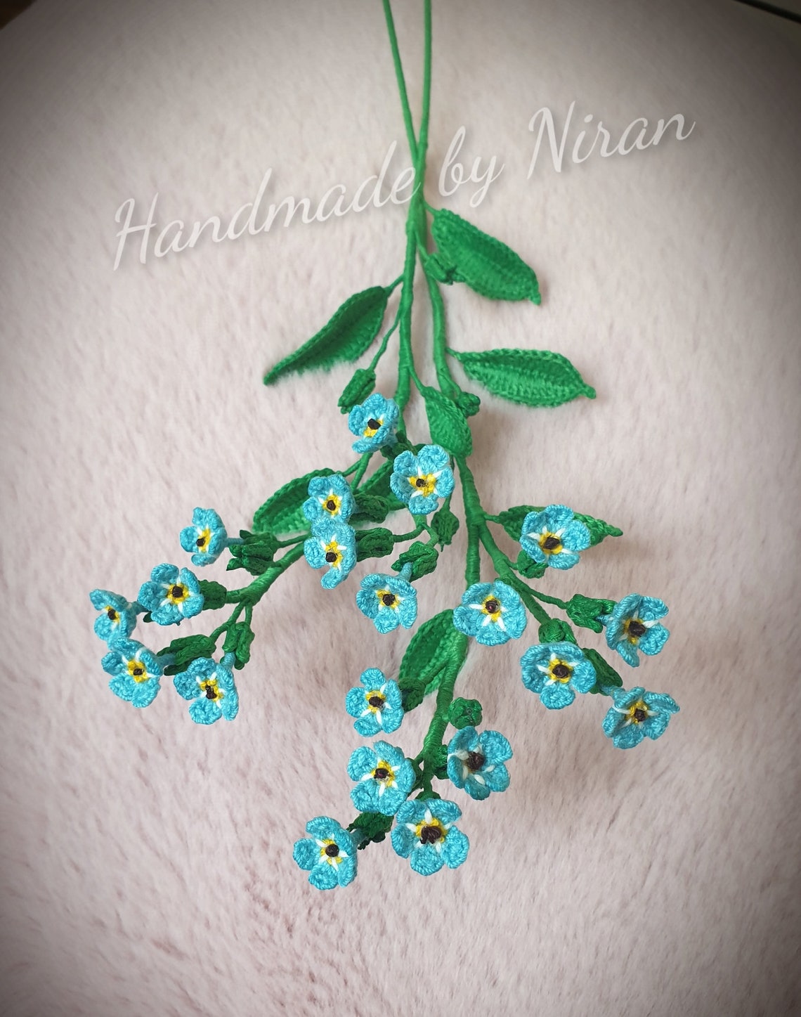 Crochet Flowers Etsy