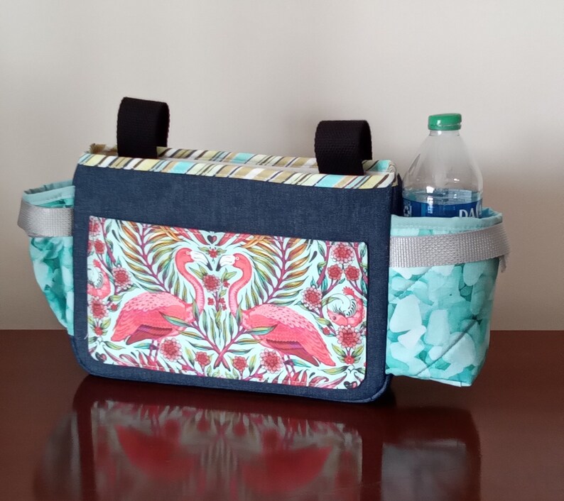 Walker Caddy Walker Bag Walker Organizer Mobility Etsy