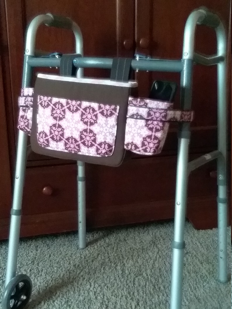 Walker Caddy, Walker Bag, Walker Organizer, Mobility Accessory, Walker