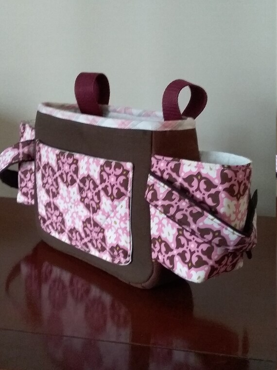 Walker Caddy Walker Bag Walker Organizer Mobility Accessory Etsy