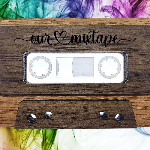 Spotify/apple Music QR Code/song or Playlist Silver Cassette Etsy