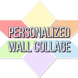 Personalized Wall Collage Prints Kit