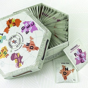 Travel Tea Sampler: 60 Herbal & Fruit Tea Bags