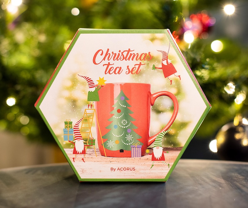 Christmas Tea Gift Set: 60 Herbal & Fruit Tea Bags image 4