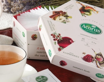 Summer Taste Tea Set: 60 Fruit Tea Bags