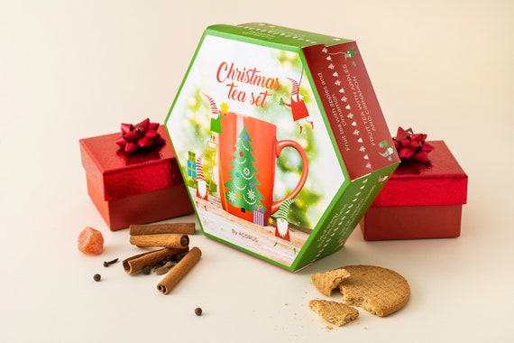 Christmas Tea Gift Set: 60 Herbal & Fruit Tea Bags