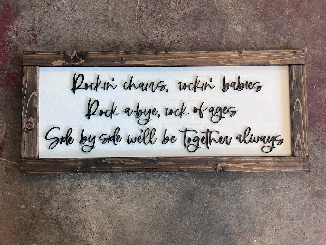 Rockin Years Dolly Parton Lyric Sign Etsy