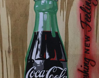 コレクション用のコカコーラのヴィンテージ壁掛けミラー - Etsy 日本