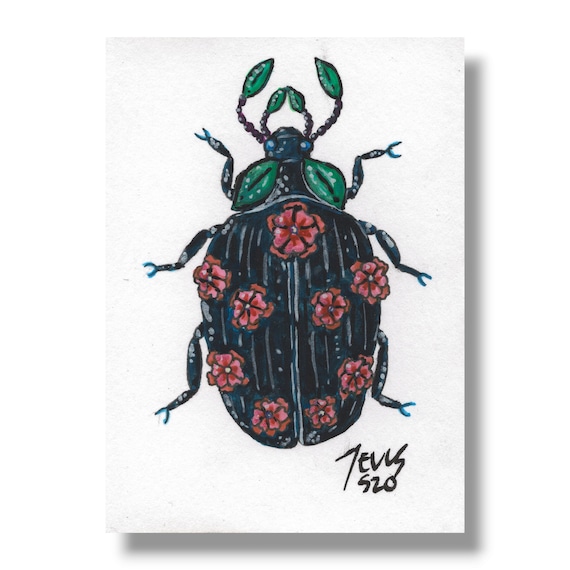 Lady Flower Scarab