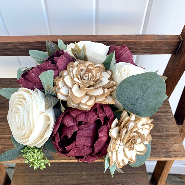 Burgundy Centerpiece Etsy