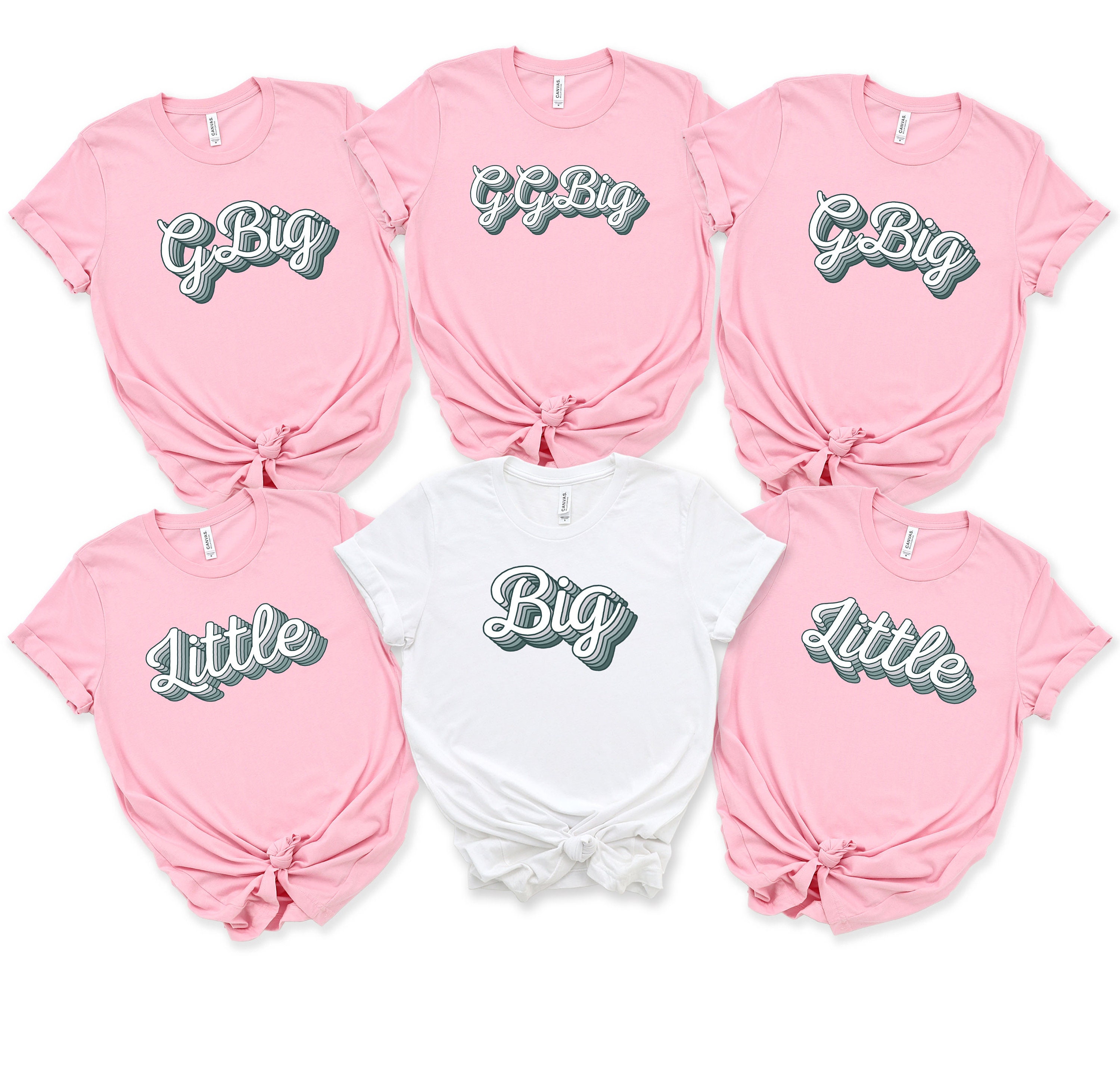 Sorority Shirts Big Little Shirt Little Sister Big Sister Etsy