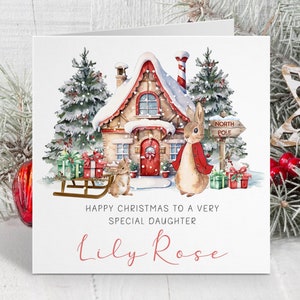 Personalisierte Weihnachtskarte ~ 1.Weihnachtskarte ~ erstes Weihnachten 2023 ~ Weihnachtskarte 2023 - Tochter, Sohn, Nichte, Neffe