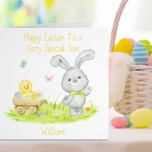 Personalisierte 1.Osterkarte ~ Baby Osterkarte ~ Ostern 2022 ~ Frohe Ostern Karte ~ Erst Ostern 2022 ~ Erst Ostern