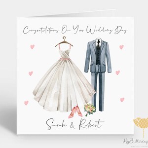 Personalisierte Hochzeitskarte ~ Karte für das glückliche Paar ~ Glückwunschkarte ~ Karte zur Hochzeit ~ Hochzeitskarte ~ Blumenbuchstaben ~ Hochzeit