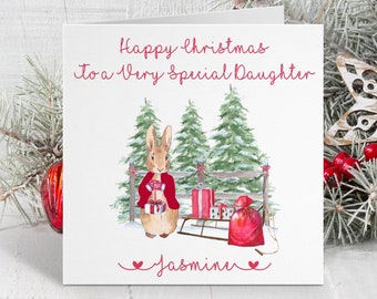 Personalised Christmas Card ~ Personalised 1st Christmas Card ~ First Christmas 2023 ~ Christmas Card 2023 - Daughter, Son, Niece, Nephew