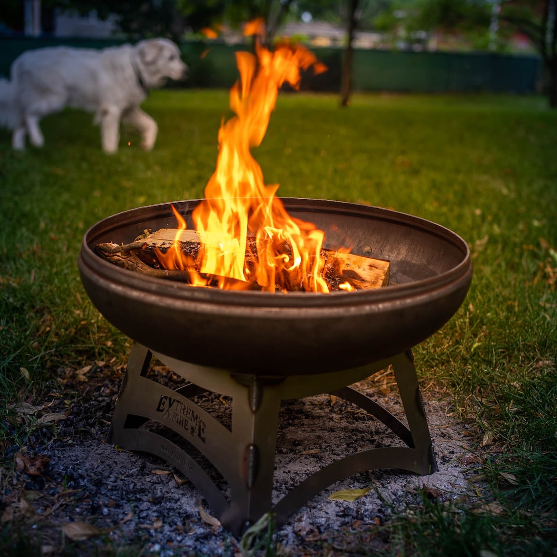 Brasero Leña quema Tazón de fuego Prodigio Fuego extremo | Etsy
