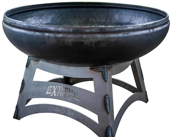 Fire Pit, Wood Burning Fire bowl, Prodigy Steel, Extreme Fire