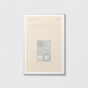 Braun KF20 Coffee Machine Print | Retro Product Design