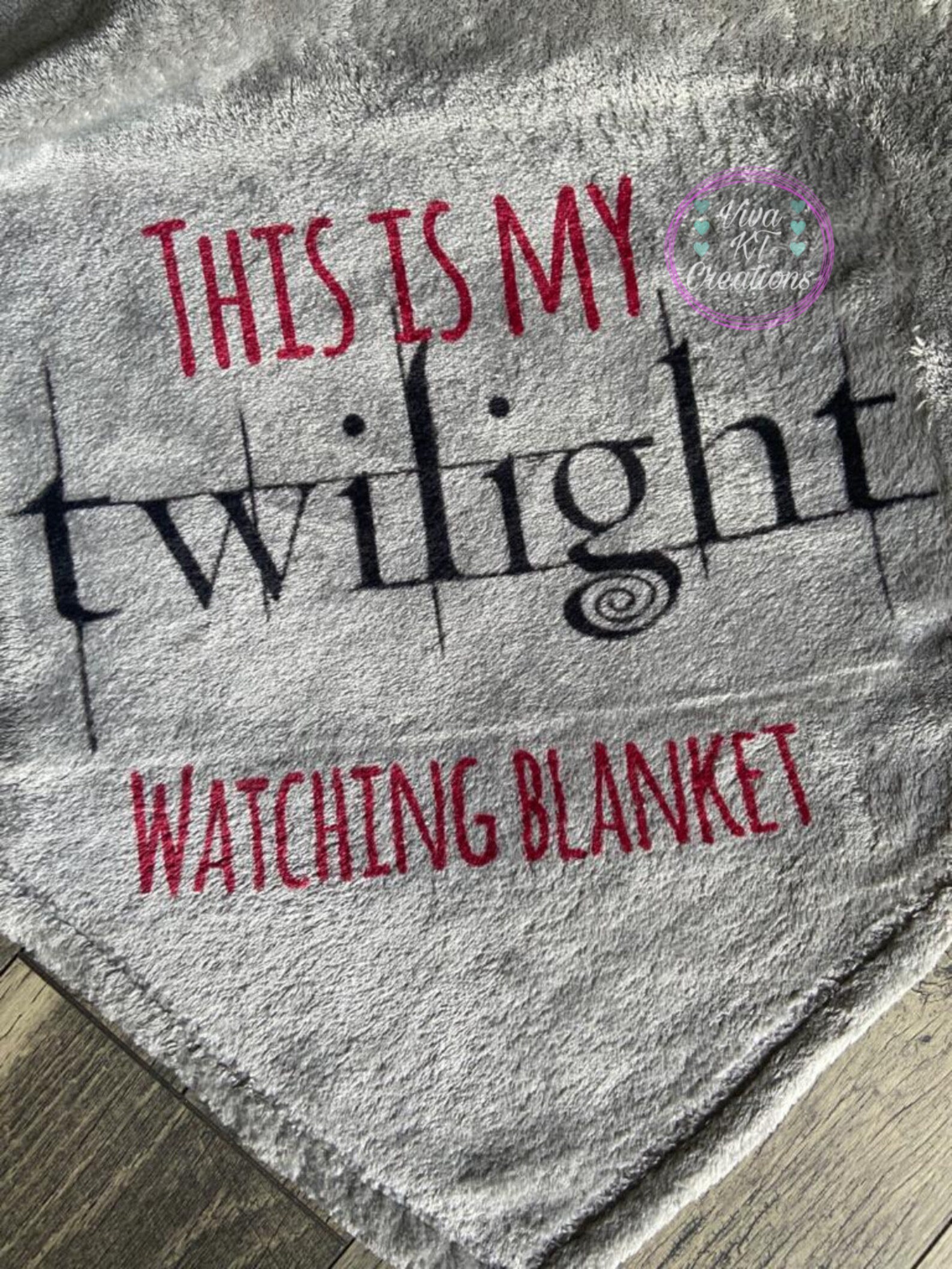 This is My Twilight Watching Blanket Twilight Blanket Etsy UK