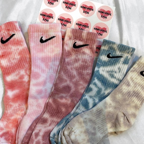 nike socks colourful