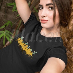 Houston Skyline Kaktus Shirt | Houston Souvenir | Houston Geschenk | I Love Houston | Texas Souvenir | Houston Stong | Texas Stark