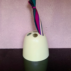 Dedalo Umbrella Stand in White by Emma Gismondi Schweinberger for Artemide | Italian Space Age | 1960s
