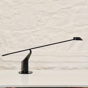 Ala Halogen Desk Lamp by Rodolfo Bonetto for Guzzini | Italian Postmodern | 1980s