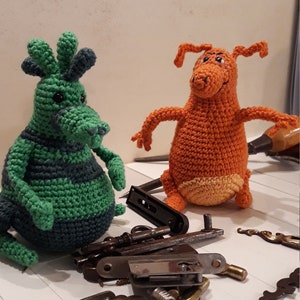 Crochet pattern Muckla 2 and Muckla 3
