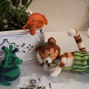 Patron au crochet Findus et 2 Mucklas image 3