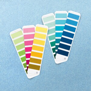 Swatch Book Sticker, Color Guide, Paint Sticker, Color Swatch - Trendy Stickers, Wall Decal, Laptop Sticker, Water Bottle Sticker - 3&quot;