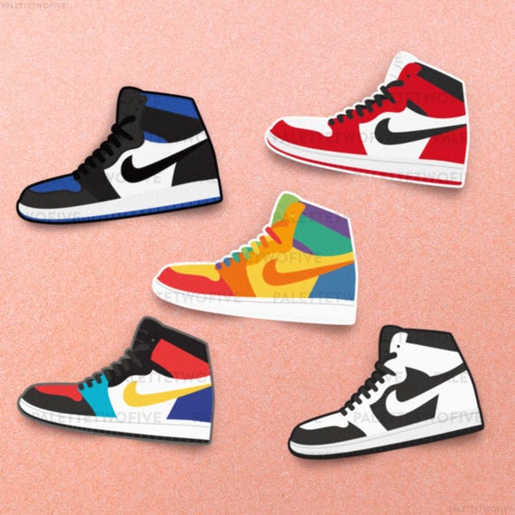 Shoe stickers for jordans deals