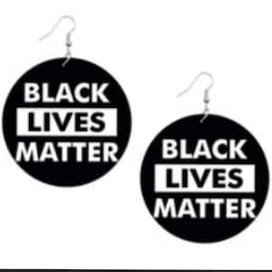 Black Lives Matter Earrings