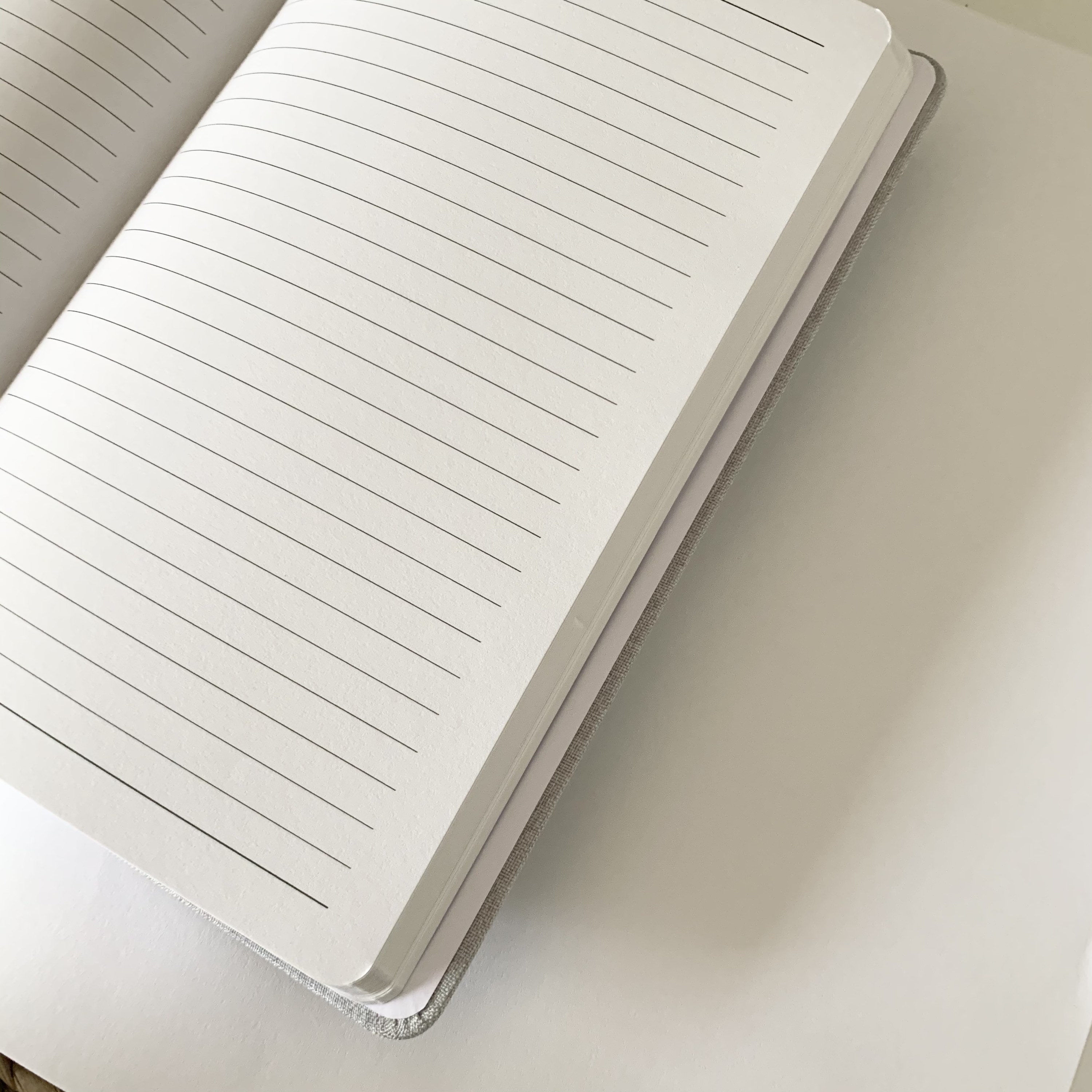 Linen Notebook Personalised Journal 200pages Lined pages Etsy